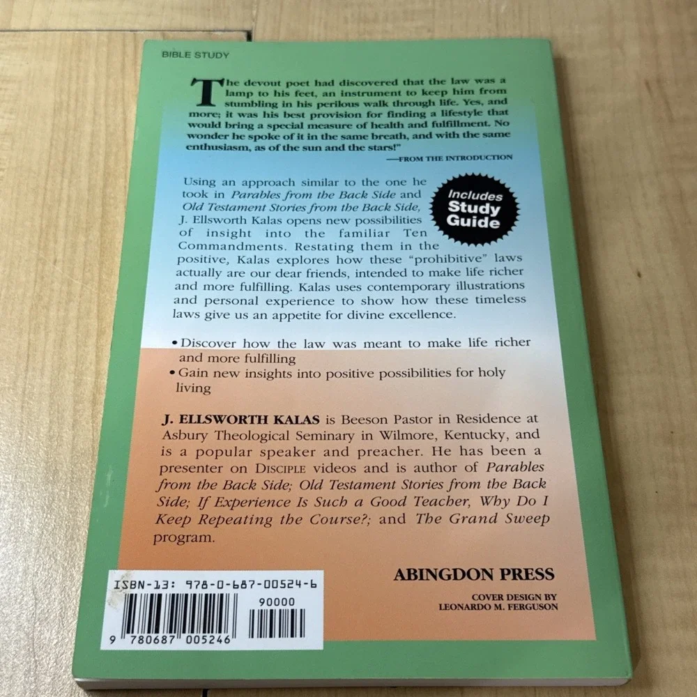 Ten Commandments from the Back Side : Bible Stories with a Twist by J. Ellsworth